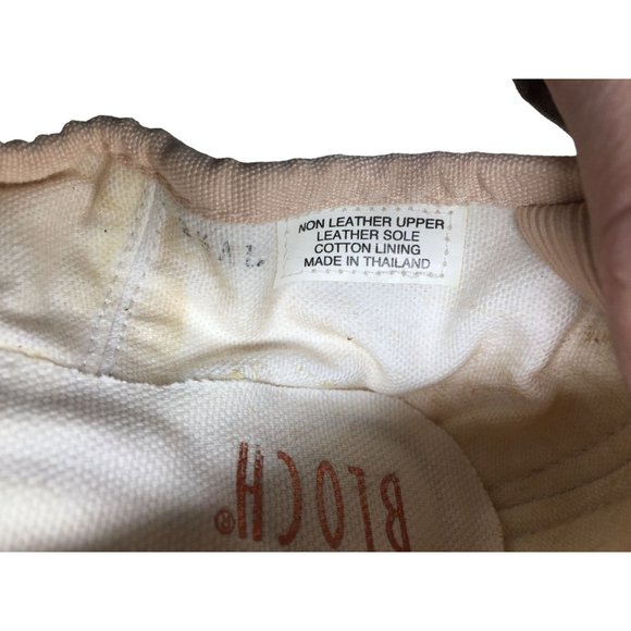 BLOCH Pump BL277L Pink Canvas Ballet Slipper 020B ( size 2B) - Picture 4 of 5